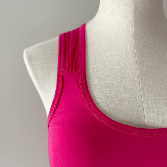 Buffalo David Bitton Hot Pink Tank Top Womens Size S Y2K - Picture 3 of 7